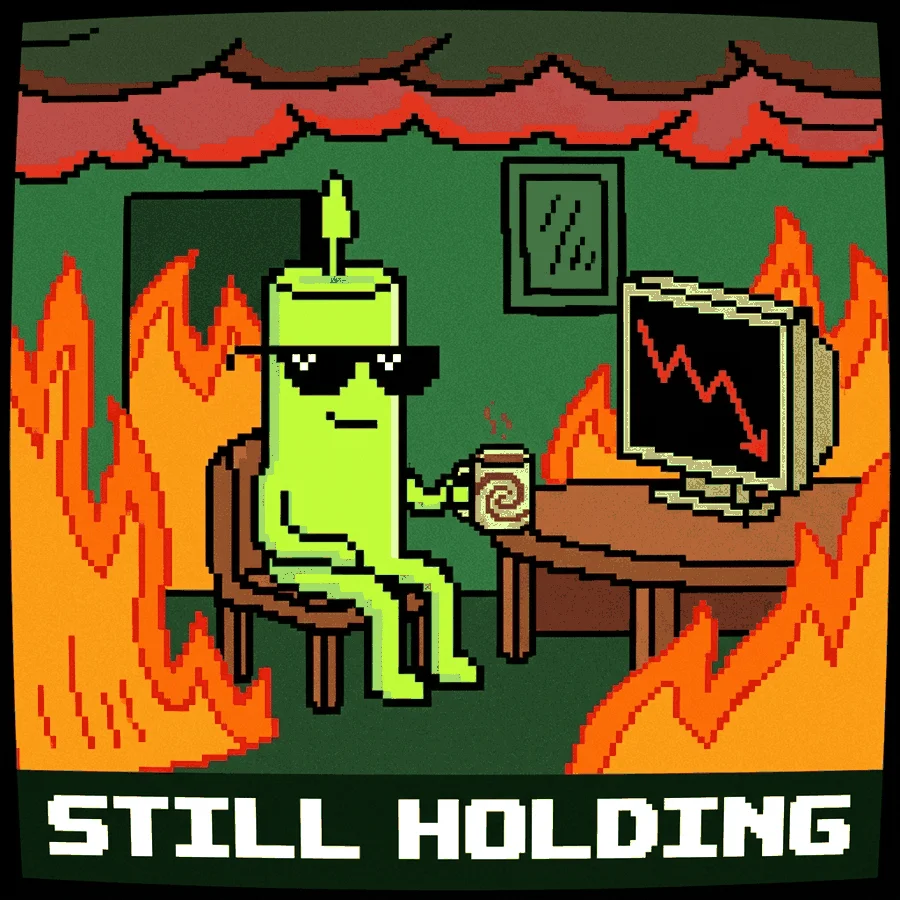 STILL HOLDING
